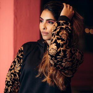 Chamak Society Black Hoodie